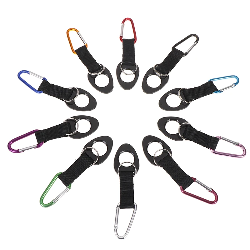 Спортивная наружная Пряжка для чайника карабин держатель бутылки воды Кемпинг