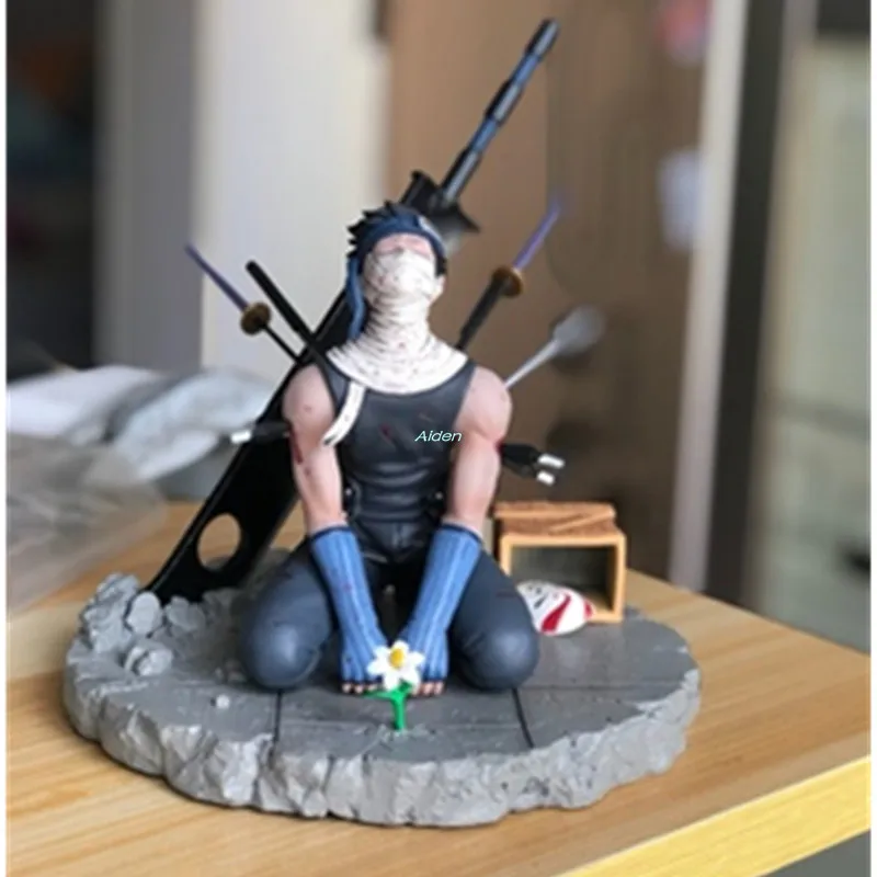 " Статуя Наруто Momochi Zabuza бюст Kirigakure No Kijin полноразмерный портрет Hoshigaki Kisame GK модель игрушки коробка 19 см Z2852