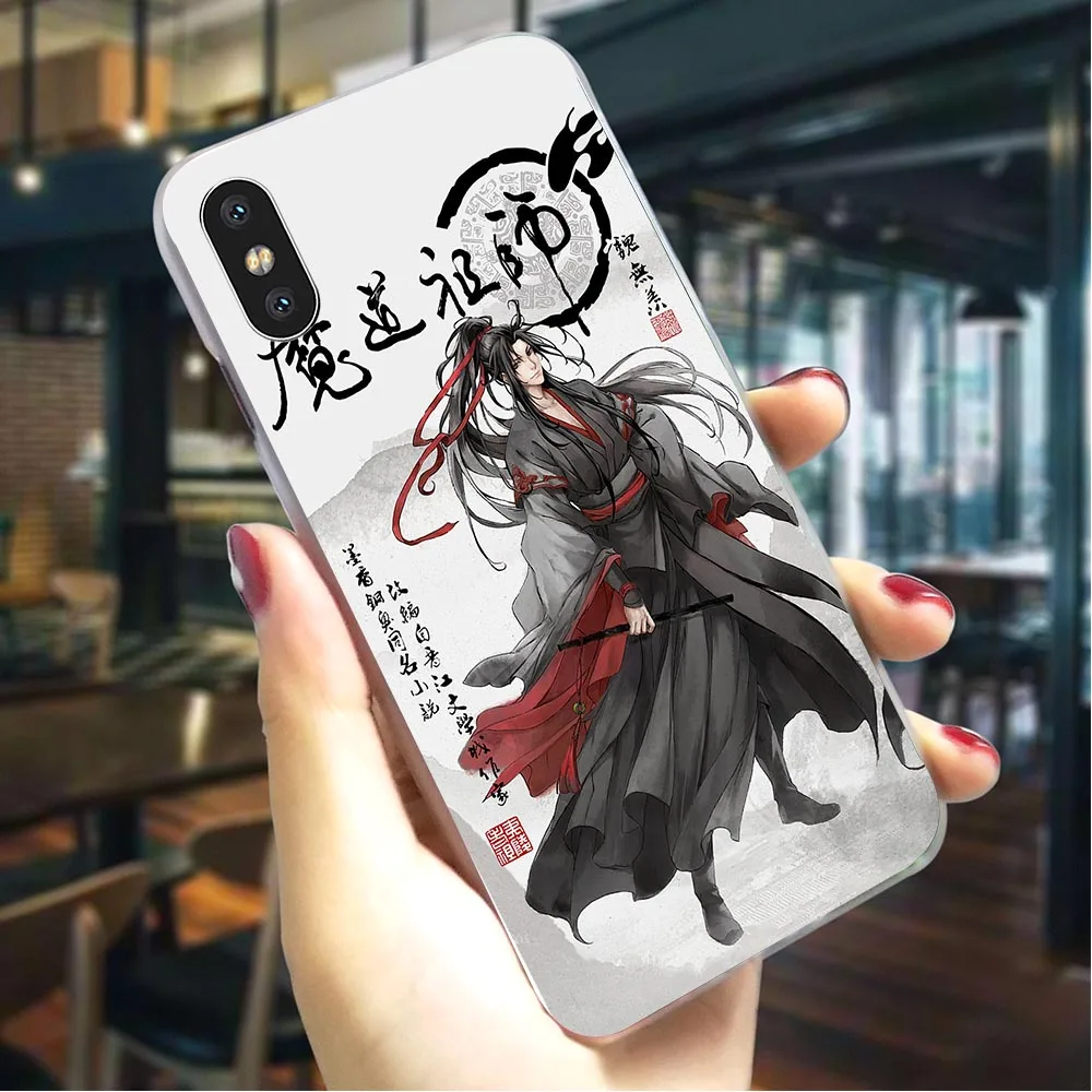 Защитный чехол для телефона Mo Dao Zu Shi iPhone 11 Xs Max X 6 6S 8 Plus 7 5S 5 SE XR pro кожаные