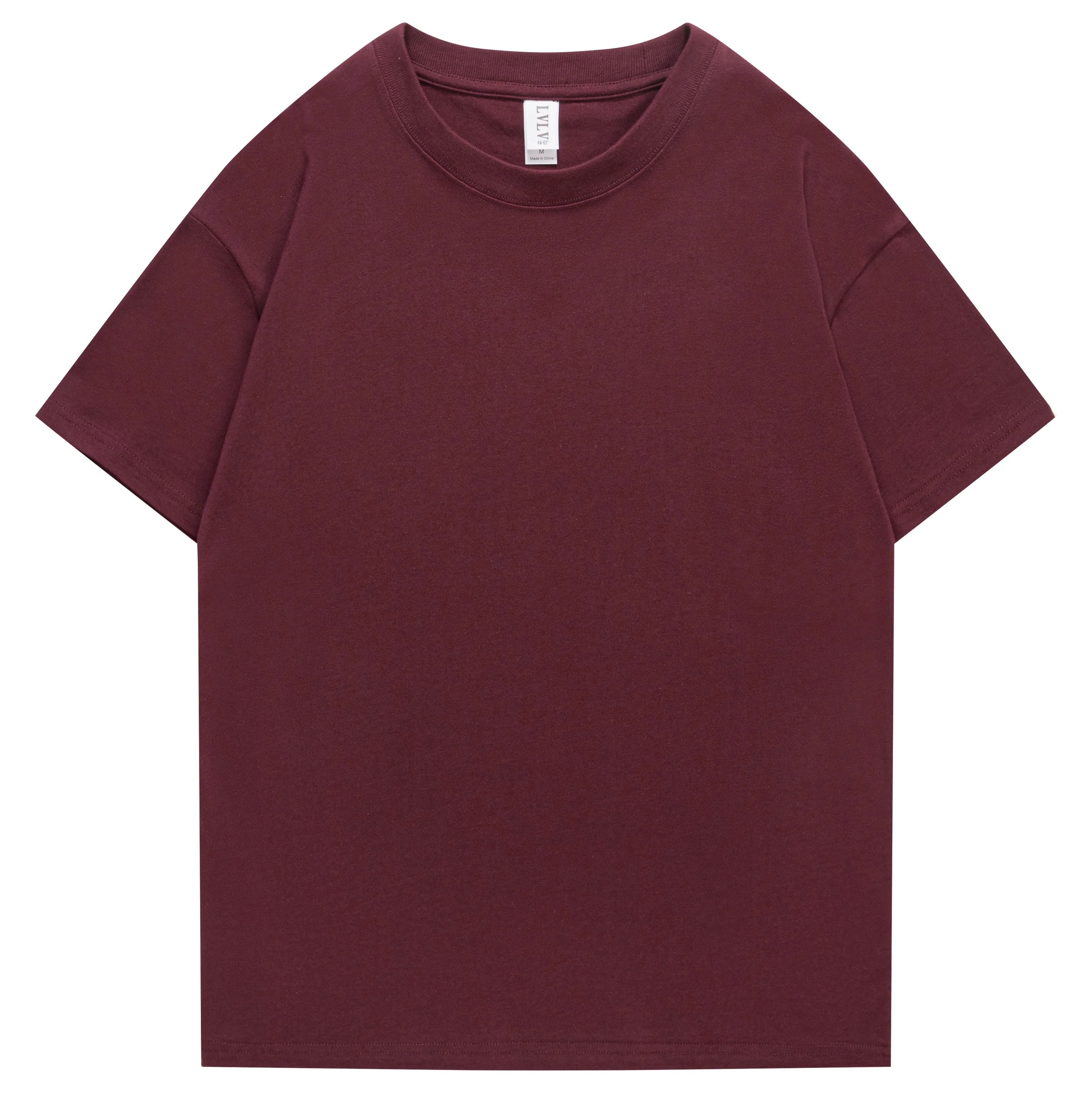 Футболка XS-4XL для мужчин и женщин базовая Повседневная хлопковая рубашка с