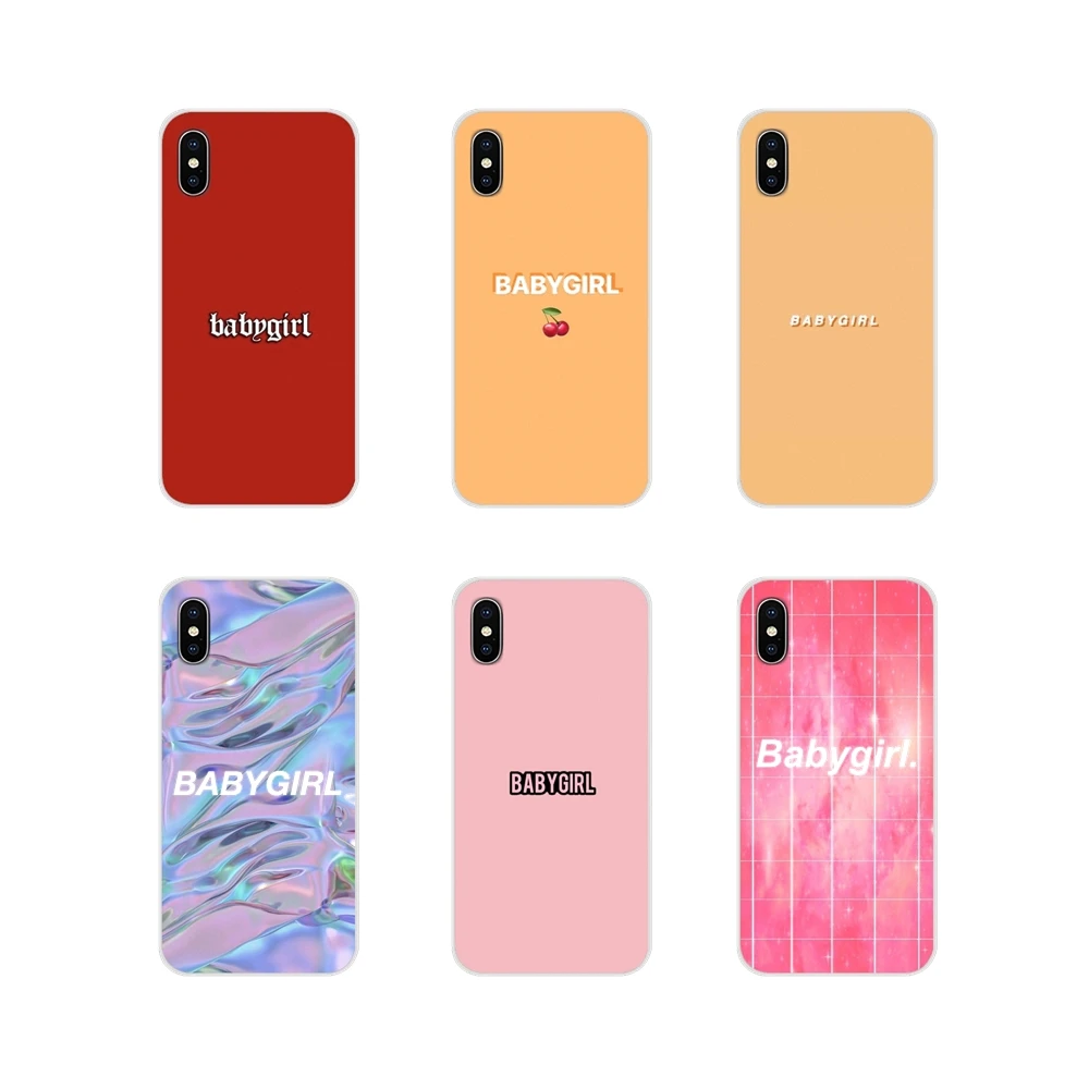 Babygirl baby bad girl аксессуары чехлы для телефонов Чехлы Huawei Honor 4C 5C 6X 7 7A 7C 8 9 10 8C 8S 8X 9X 10I 20