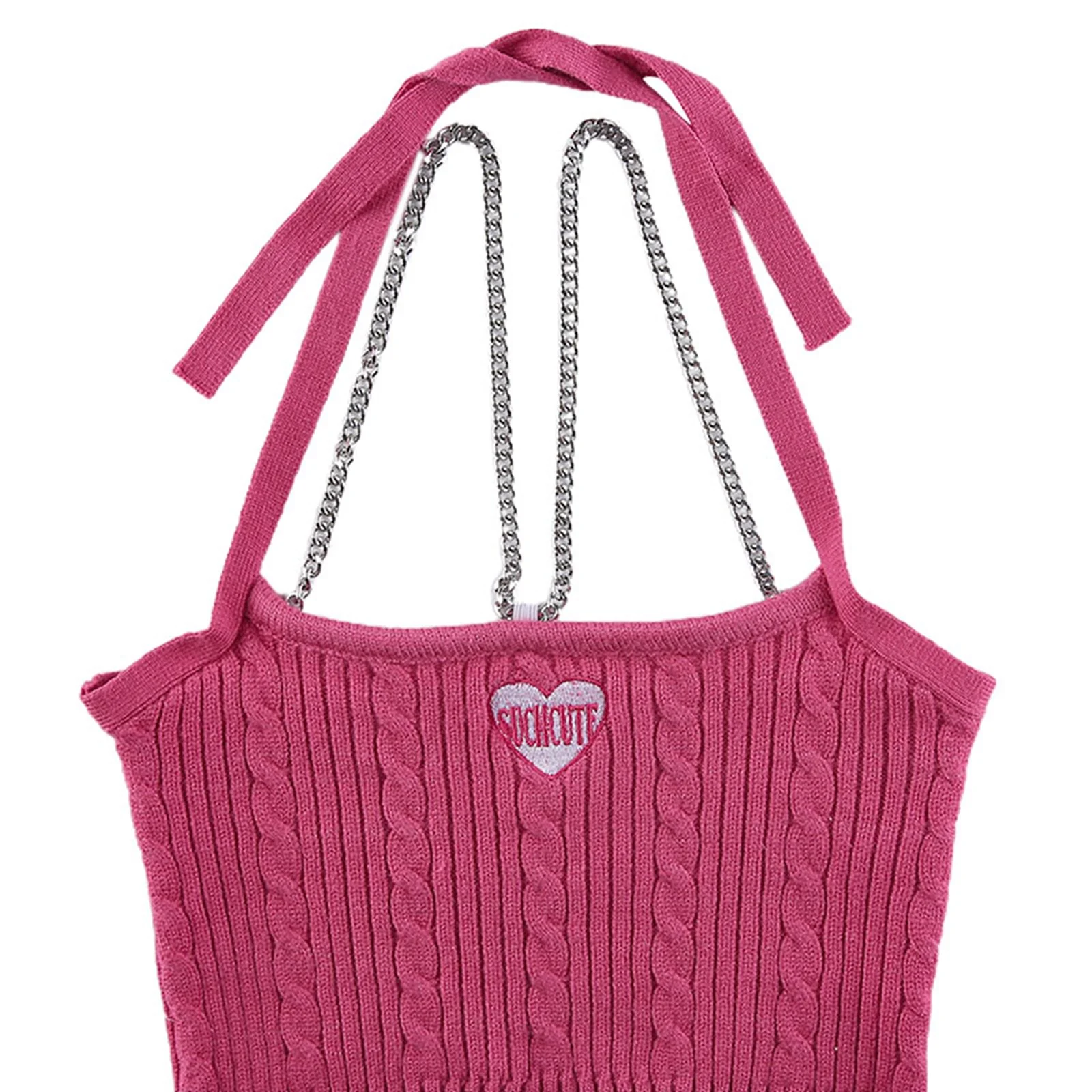 Женский пикантный Трикотажный жилет с надписью и вышивкой женский короткий топ