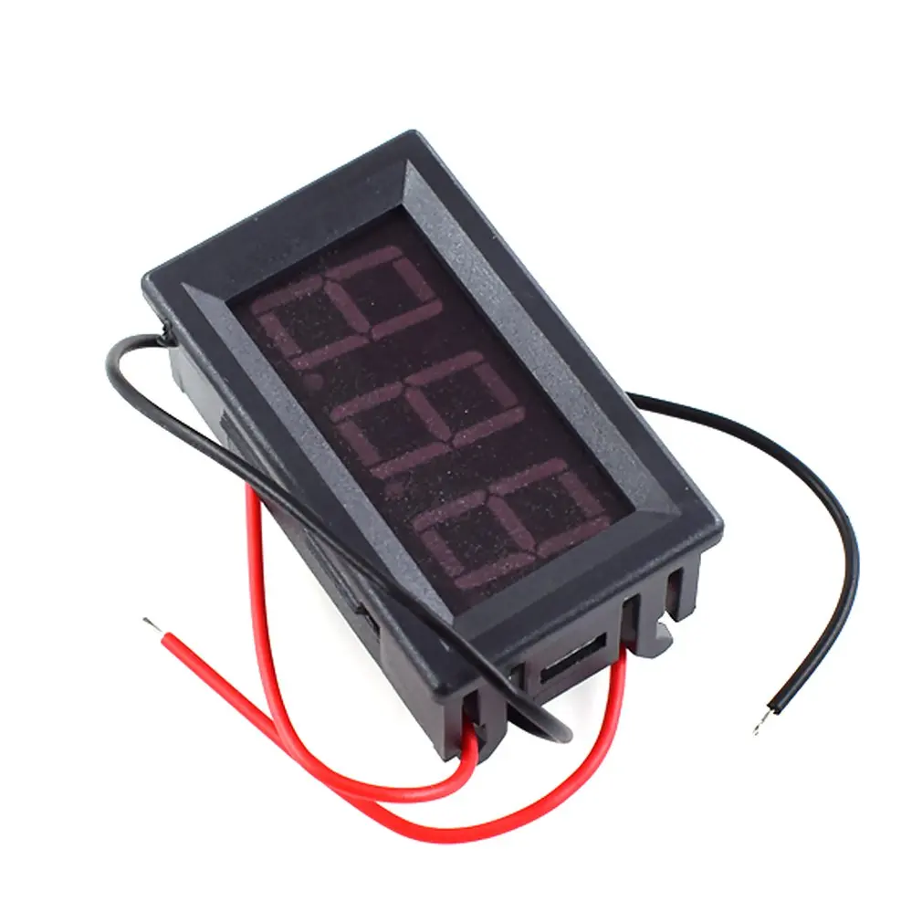 0 56 дюймов DC 2 5 V-40 V провода Напряжение метр тестер мониторов головы светодиодный