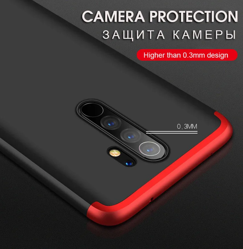 3 в 1 жесткий защитный 360 чехлы чехол на для Xiaomi Redmi note 8 Pro note8 T Сяоми ксиоми Редми