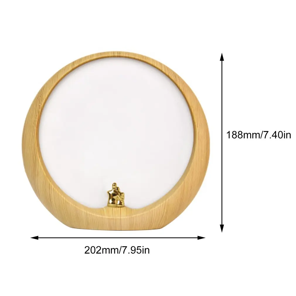 

Spherical Lamp With Moon Print Rechargeable LED Night Light With Regulation Moon Light Ideal For Gift