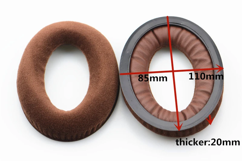 Сменные амбушюры для наушников Sennheiser HD515 HD555 HD595 HD598 HD558 PC360, подушечки для наушников с памятью 9,25