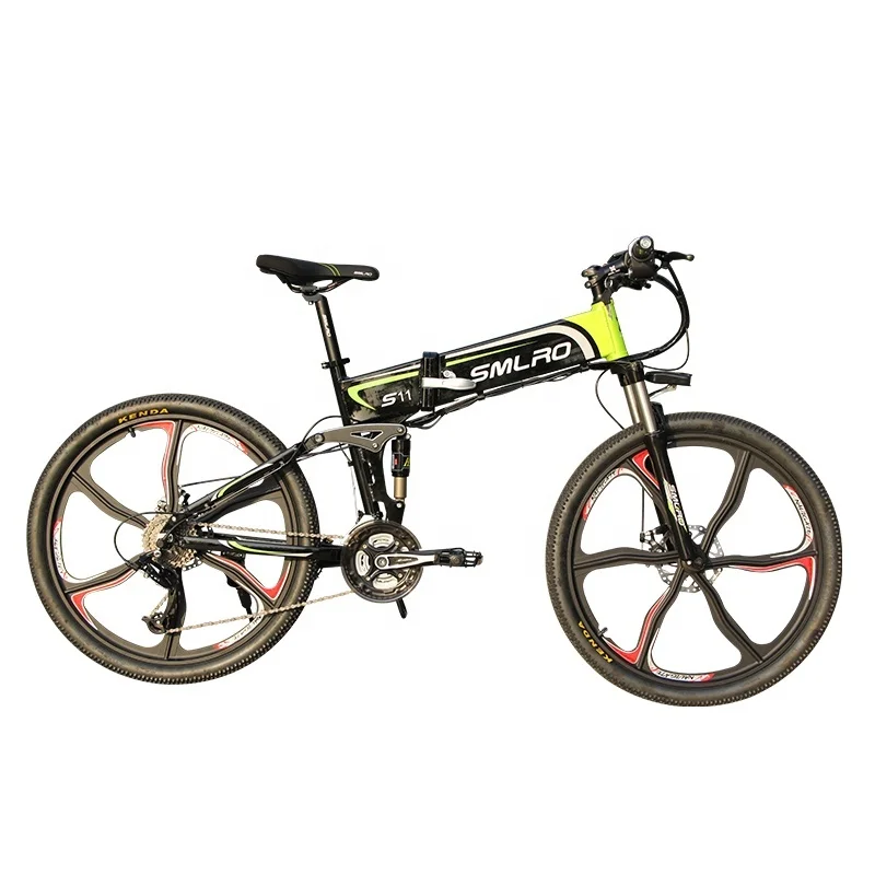 36V10AH350W Green S11ytl 2" электрический велосипед 21 скорость 48 В 350 Вт литиевая батарея электрический горный велосипед для взрослых электрические мотоциклы ebike - Цвет: 36V10AH350W Green
