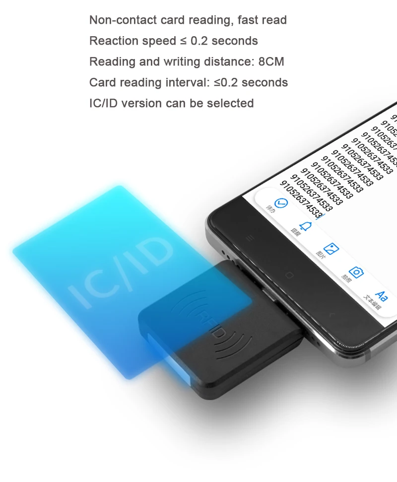 10 шт. LF 125 кГц кард ридер для ID карты Android мобильный телефон Ультра маленький