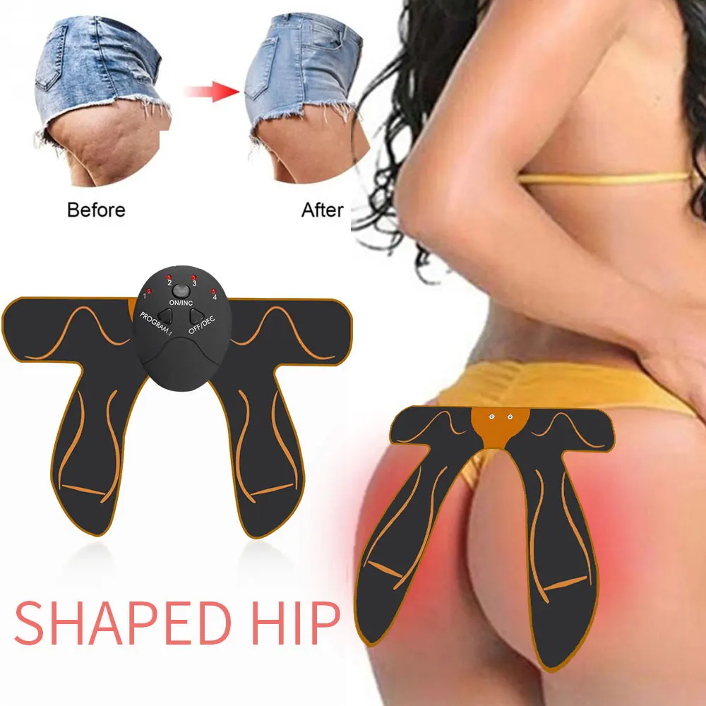 Перезаряжаемый стимулятор мышц тренажер EMS Abs для брюшного пресса похудения