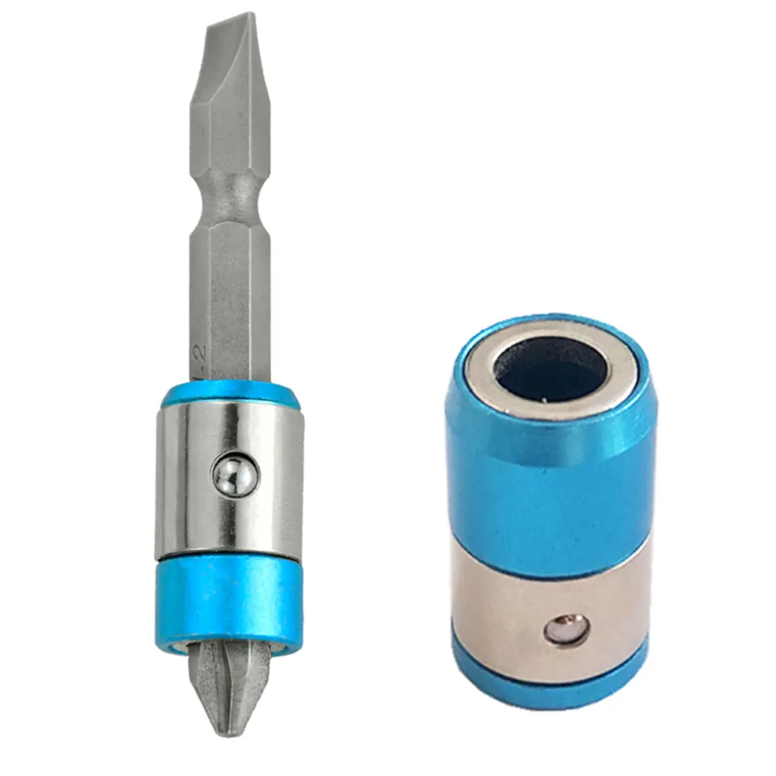 

Universal Magnetic Bit Holder Alloy Electric Magnetic Ring Screwdriver Bits Anti-Corrosion Strong Magnetizer for Phillip Drill