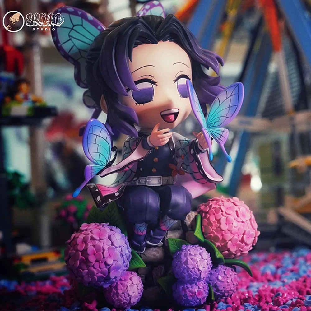 

GK Kochou Shinobu 16CM PVC Anime Action Figure Demon Slayer Kimetsu No Yaiba Figurine Manga Collection Toys Perfect Gift