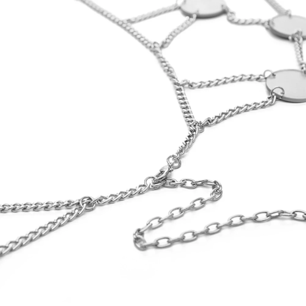 

Punk Beach Club Body Clothing Chain Symphony Acrylic Sexy Waist-Hip Chain