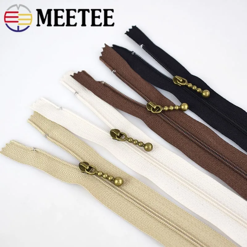 Meetee 10/20 шт. 3 #12 25 см нейлоновая молния закрывающаяся куртка сделай сам Пальто