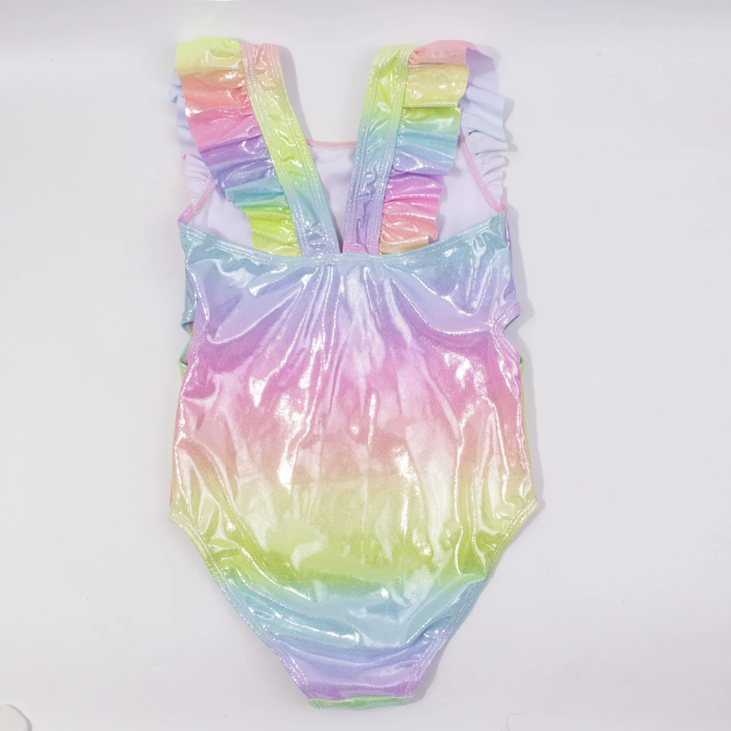 Радужный Единорог блестки летние детские цельные купальники купальный костюм 2022