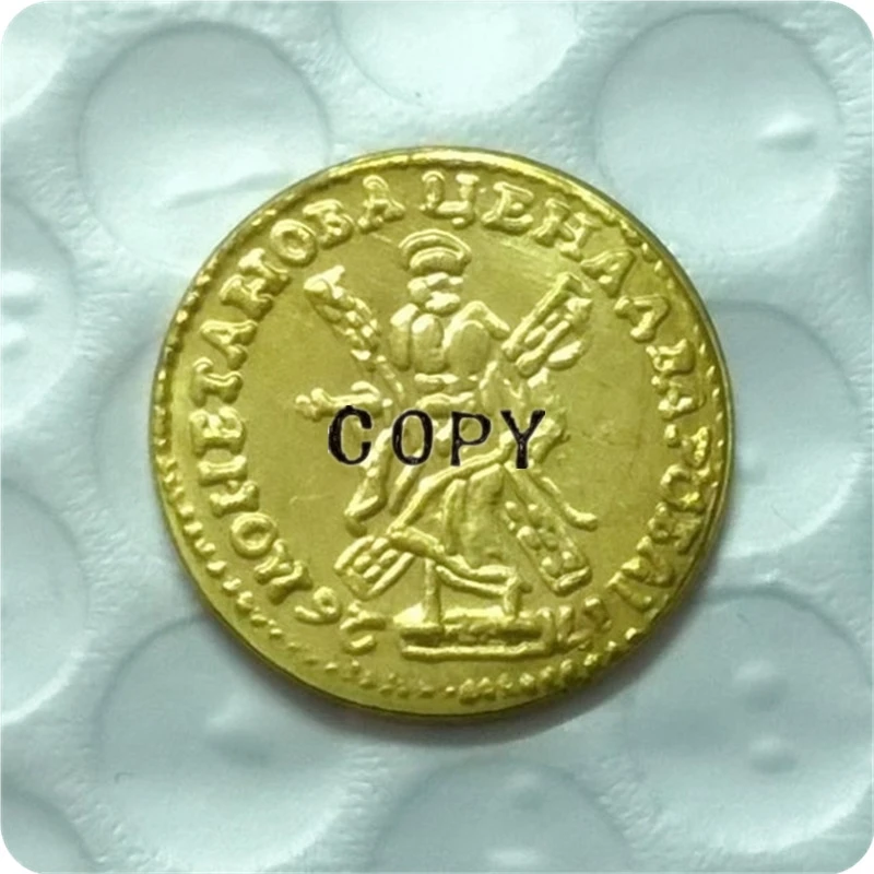 Копия золотой монеты России 1726 | Дом и сад