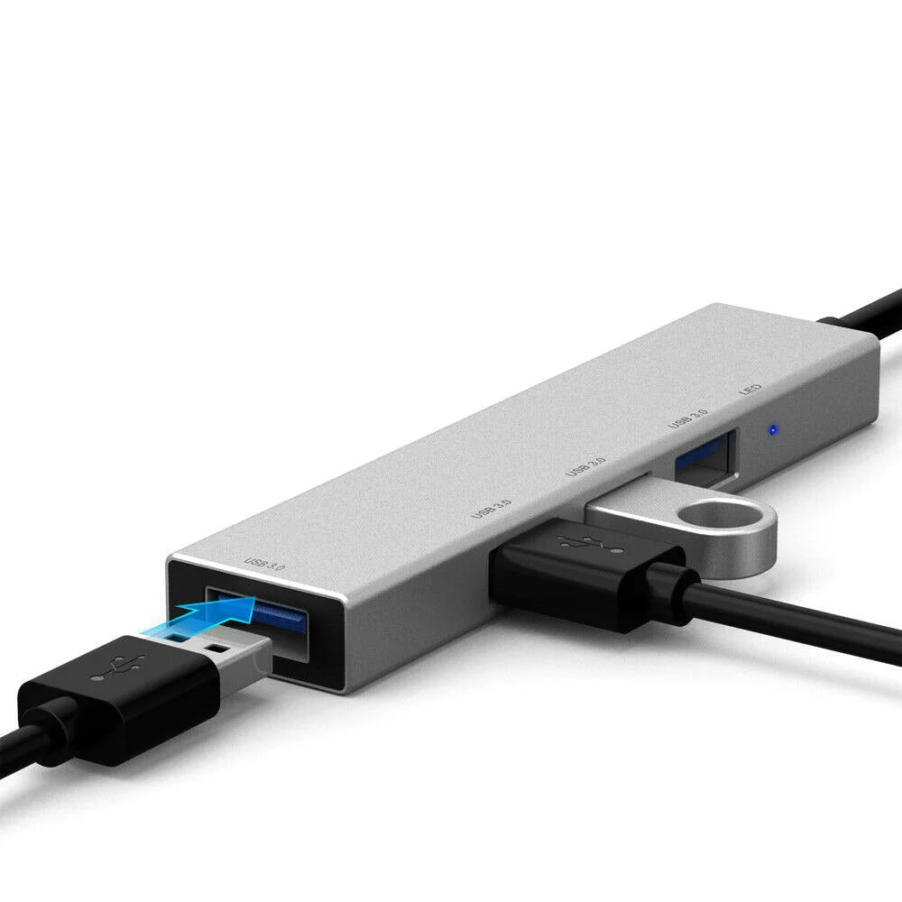 

Док-станция Type-C, разветвитель с одного на четыре порта USB