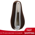 Free Beauty длинные прямые синтетические серебристо-коричневые 24 дюйма Косплей Rogue парик для женщин и девочек аниме парики для вечевечерние костюм Хэллоуин