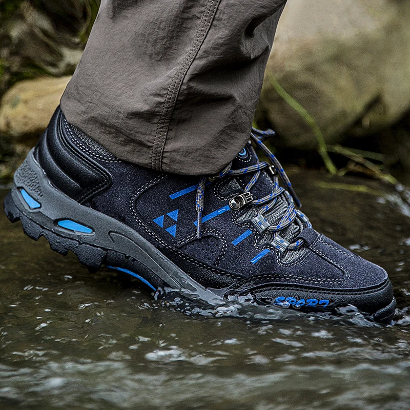 

Men Waterproof Hiking Shoes Spring Outdoor Mens Sports Trekking Mountain Boots Women Mountain Climbing Athletic Shoes Unisex