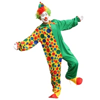 boy pajamas bluey clown costume adult suit cosplay high quality shoes nose wig cosplay cosplay clown costume factory wholesale