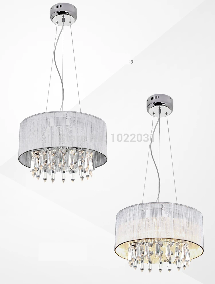 

Diameter Handmade Cloth K9 Crystal Chandeliers Upscale atmosphere Lights Modern lamps Upscale atmosphere Dia300xHe185mm