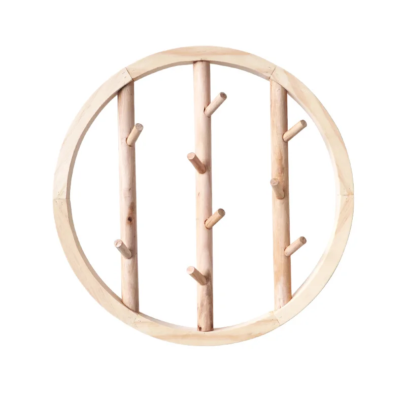 Деревянные настенные крючки декоративный крючок для одежды скандинавский