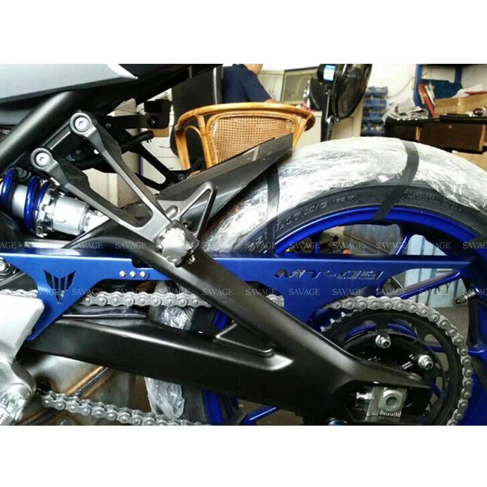 Для YAMAHA MT-09 FZ-09 2014-2016 MT09 Tracer FJ-09 2015-2017 цепи гвардейский Обложка для езды на