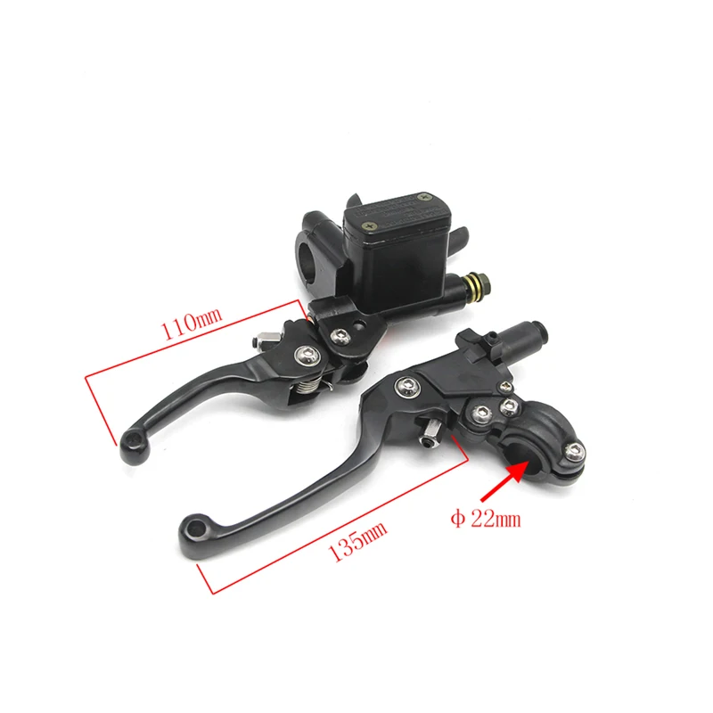 1 пара 22 мм Универсальные Регулируемые рычаги тормозной муфты ASV для мотоцикла