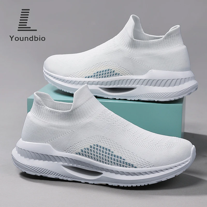 Новинка 2021 мужские носки легкая Повседневная дышащая спортивная обувь удобные