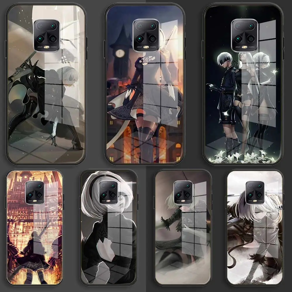 Чехол из мягкого стекла для Xiaomi Redmi Note 12 11 10 9 8 7 Pro Max 10S 9S 8T 4G