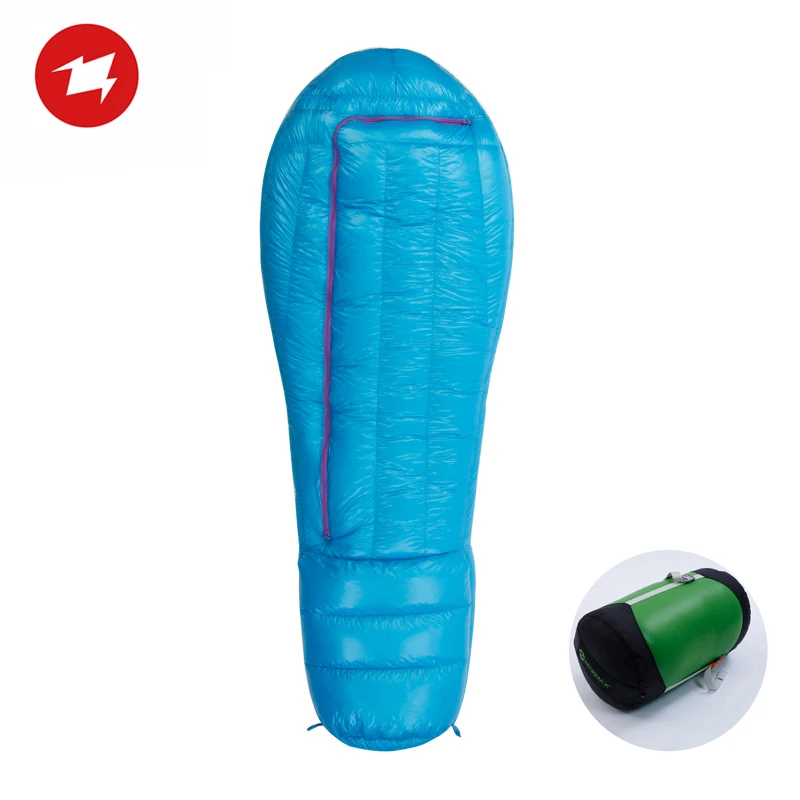 Утолщенный спальный мешок AEGISMAX ULTRA для кемпинга, 200x78 см