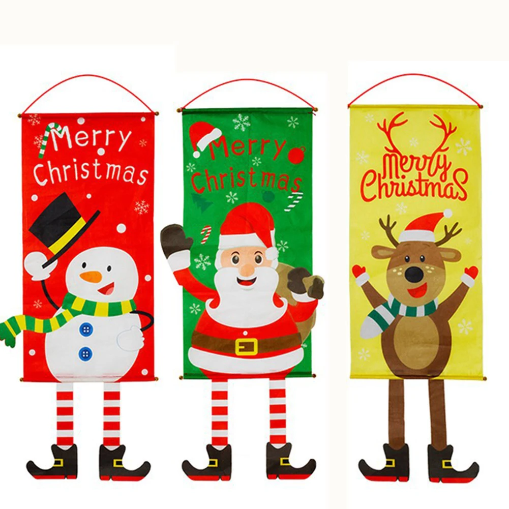 Гирлянда С Рождеством Декор для дома Рождественский украшения Рождество на