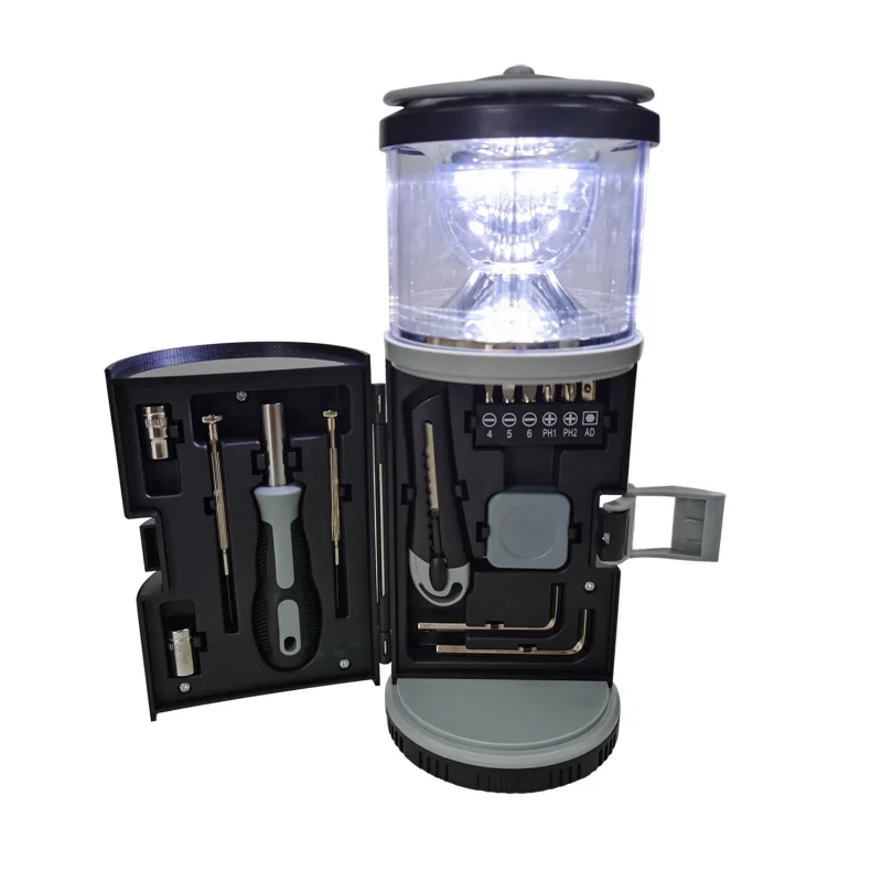 

Outdoor Household LED Camping Lantern Kit Portable Tool Set screwdriver hex wrench