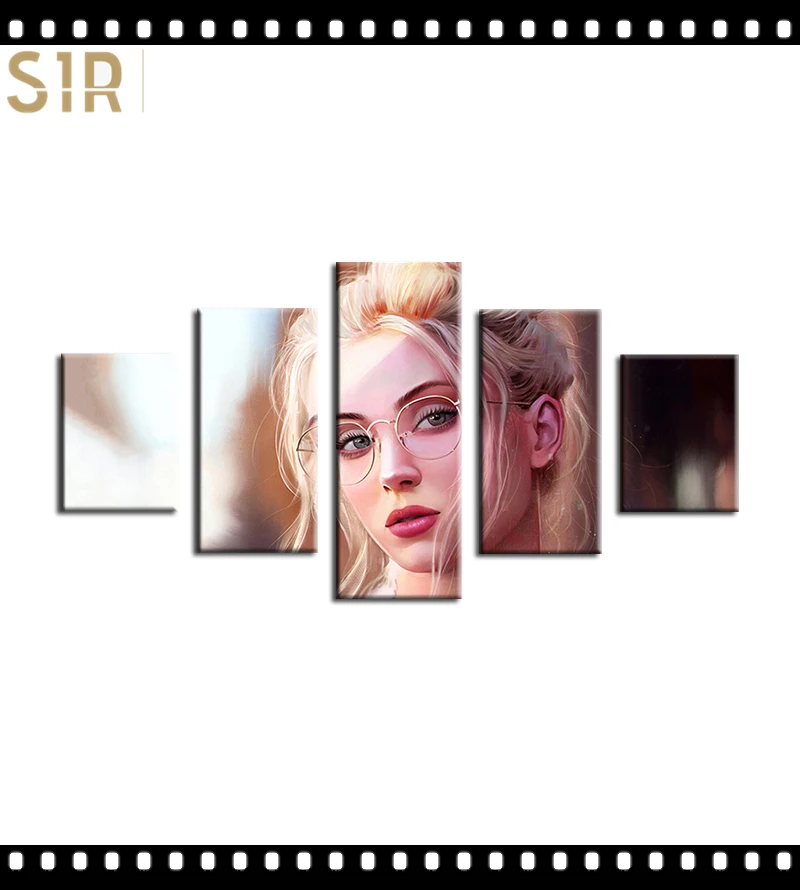 

Плакаты из аниме-фильмов, настенное искусство, 5 шт., Картина на холсте, плакаты, картины, домашний декор, гостиная, HD печатный плакат, настенн...