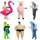 Костюм динозавра надувной Alien Sumo, праздничные костюмы, костюм Единорог талисман, косплей disfraz, костюмы на Хэллоуин для детей и взрослых