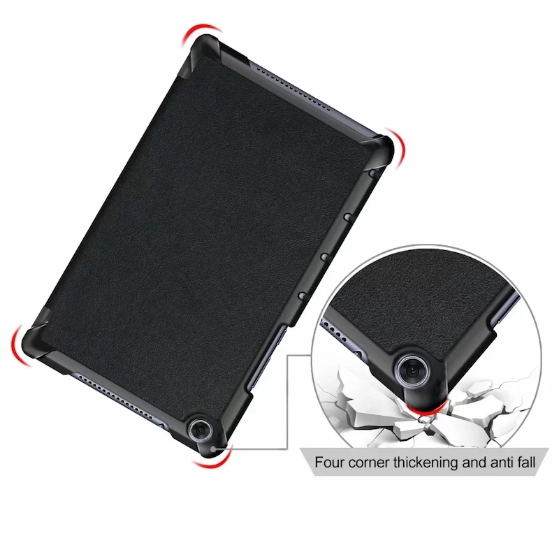 

for Huawei MediaPad M5 Lite 8 inch Tablet Folding Folio PU Leather Case Stand Cover