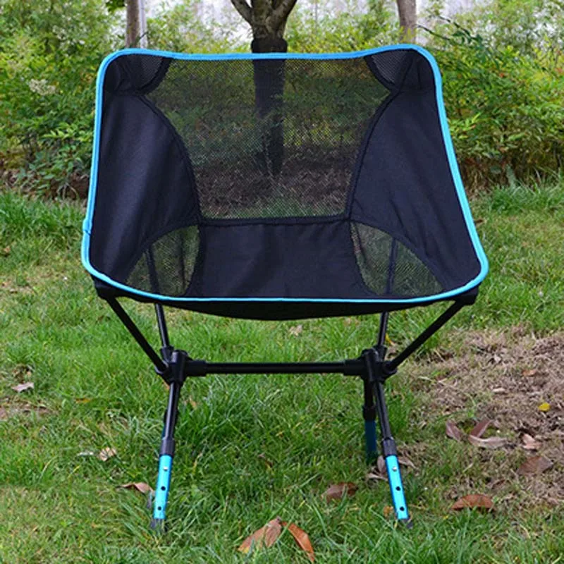 Портативный Легкий стул Moon Chair легкий складной для рыбалки кемпинга барбекю с