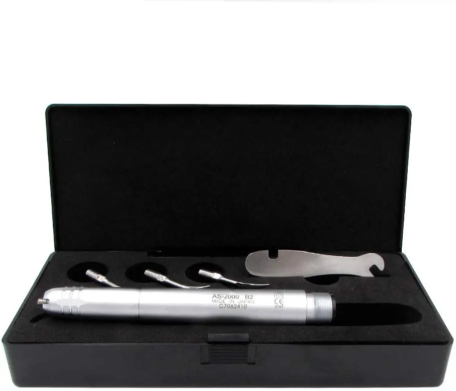 

Dental Handpiece Cavhyg 2 Hole Dental Scaler Sonic Perio Hygienist with 3 Compatible Suits