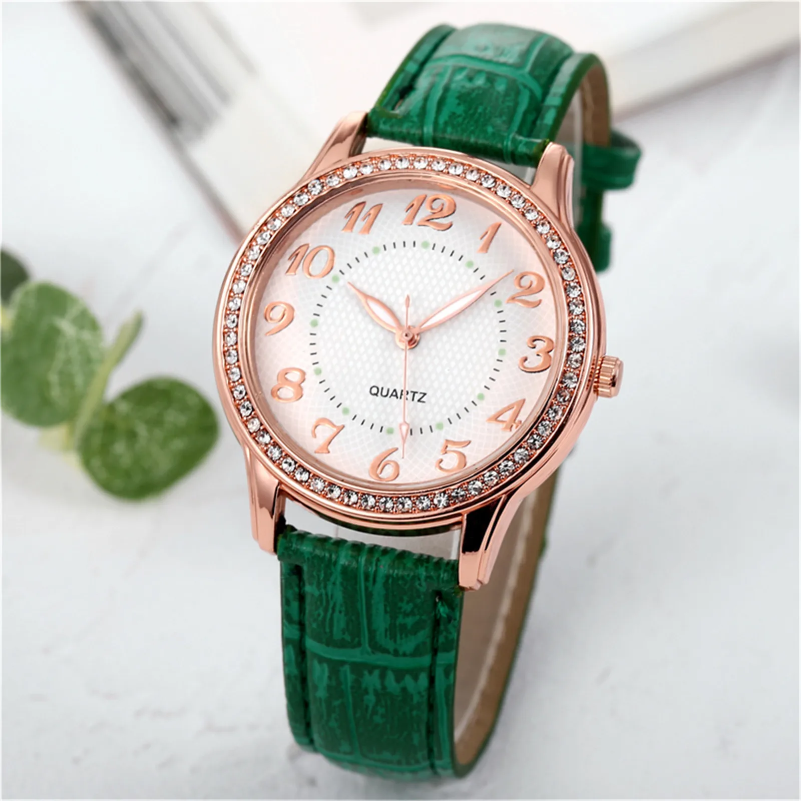 

Ladies Diamond Luxury Watch Women Fashion Ultra Thin Watches Simple Stylish Fashion Belt Watch For Women