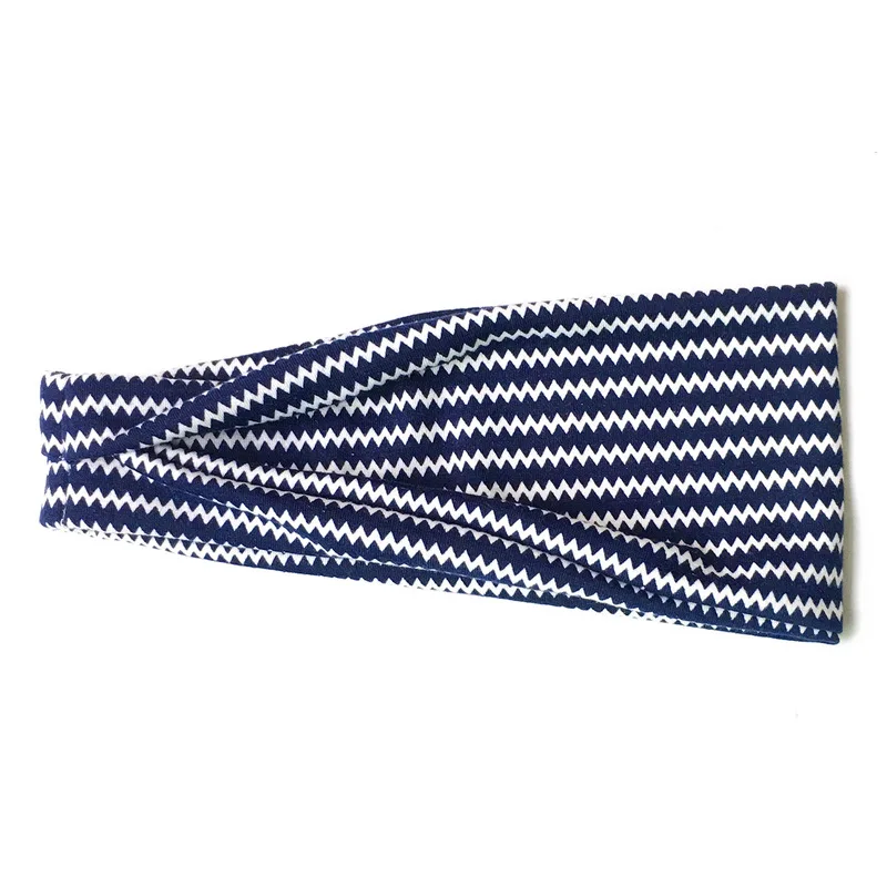 Твист повязкой на голову чалмой впитывает пот Цвет черный серый винный Спорт