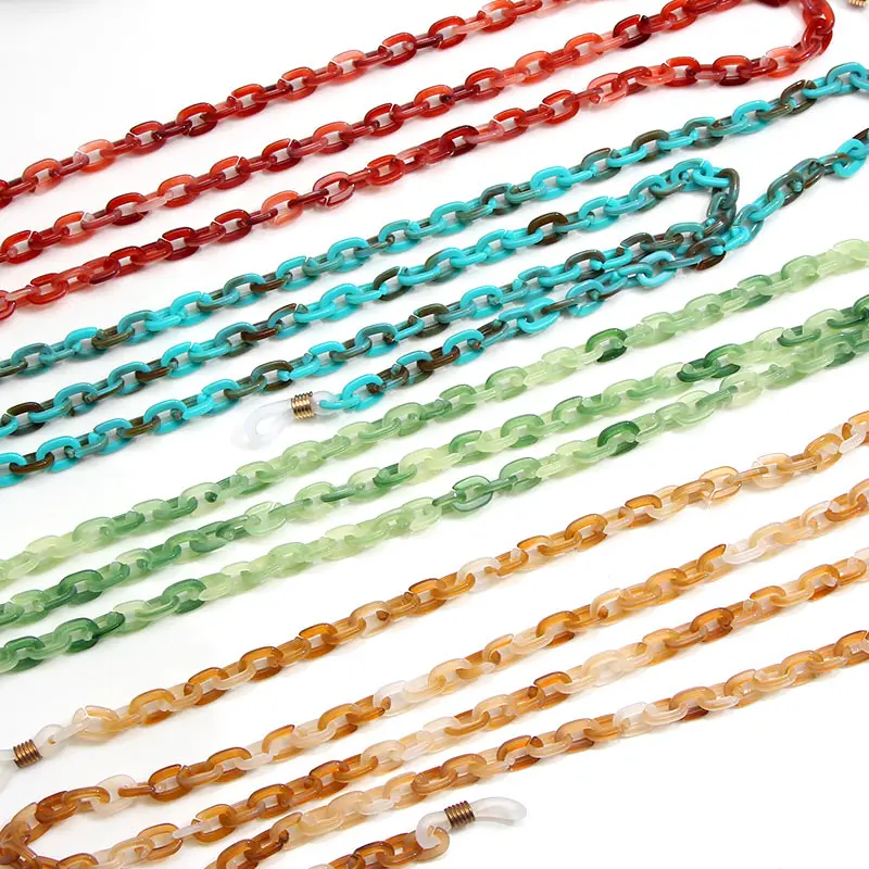 JJFOUCS Модные женские цепочки для очков женщин Акриловые Очки чтения цепи