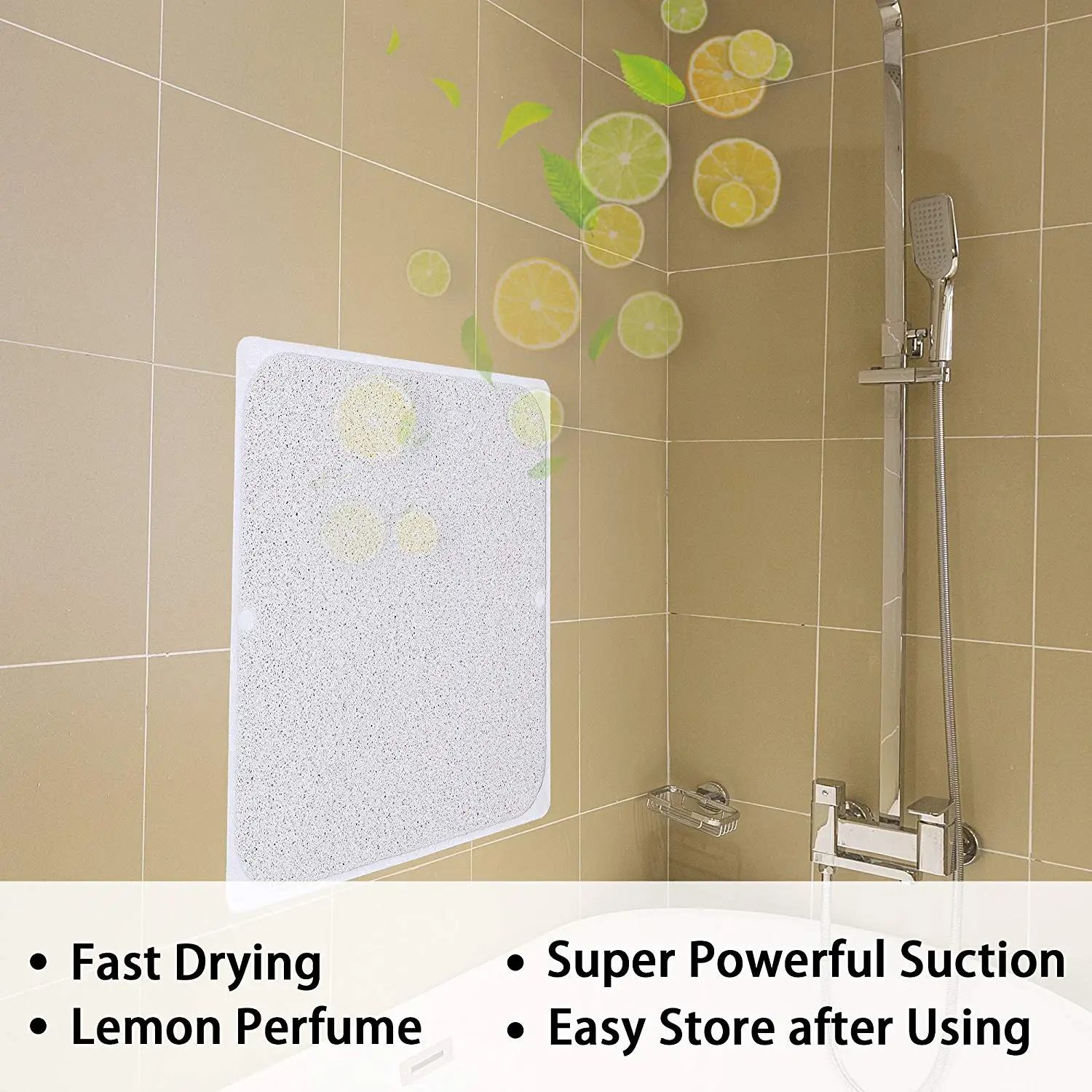 Как ТВ Шоу резиновый мочалка коврик для ванной Противоскользящая Лента быстро