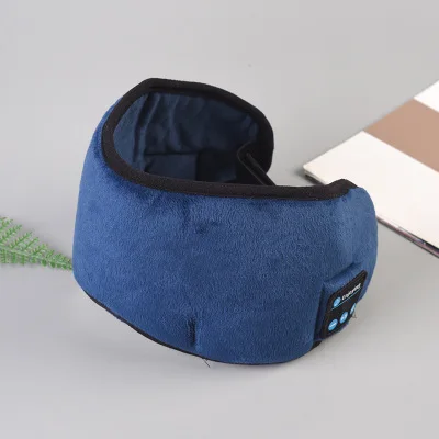 Blue Ordinary Новинка года от производителя, Беспроводная Bluetooth v5.0 гарнитура для звонков, музыки, сна, артефакт, дышащая маска для сна, наушники - Цвет: Blue Ordinary