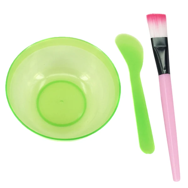 Маска для лица Набор чашек пластиковая щетка мешалка домашнего макияжа красота