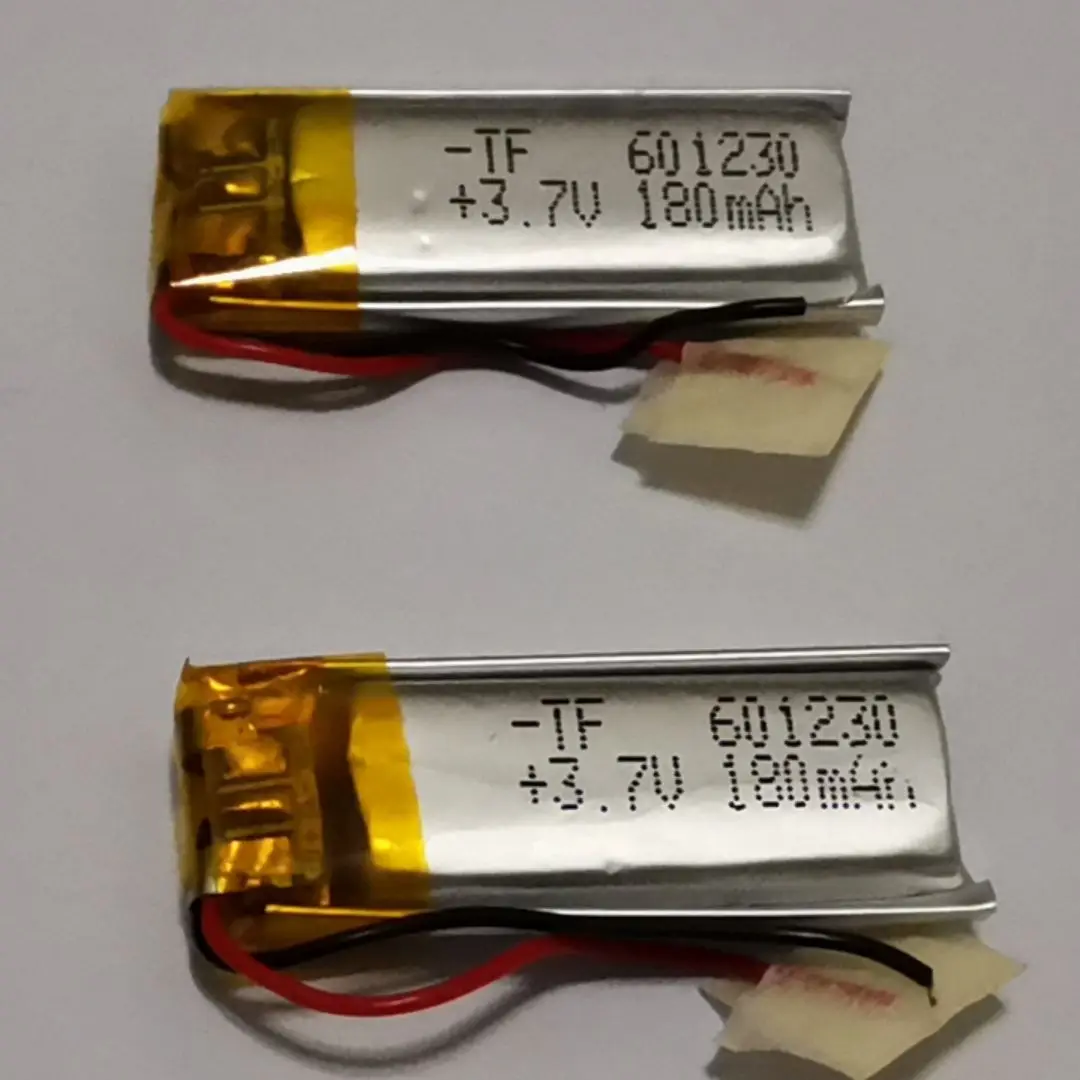3 7 V 601230 061230P 180mah полимерная литиевая батарея с защитной платой используется для