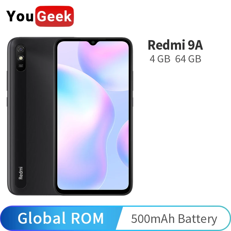 Смартфон Xiaomi Redmi 9 A 4 + 64 ГБ 5000 мА · ч 6 53 дюйма MTK Helio G25 13 МП|Смартфоны| |