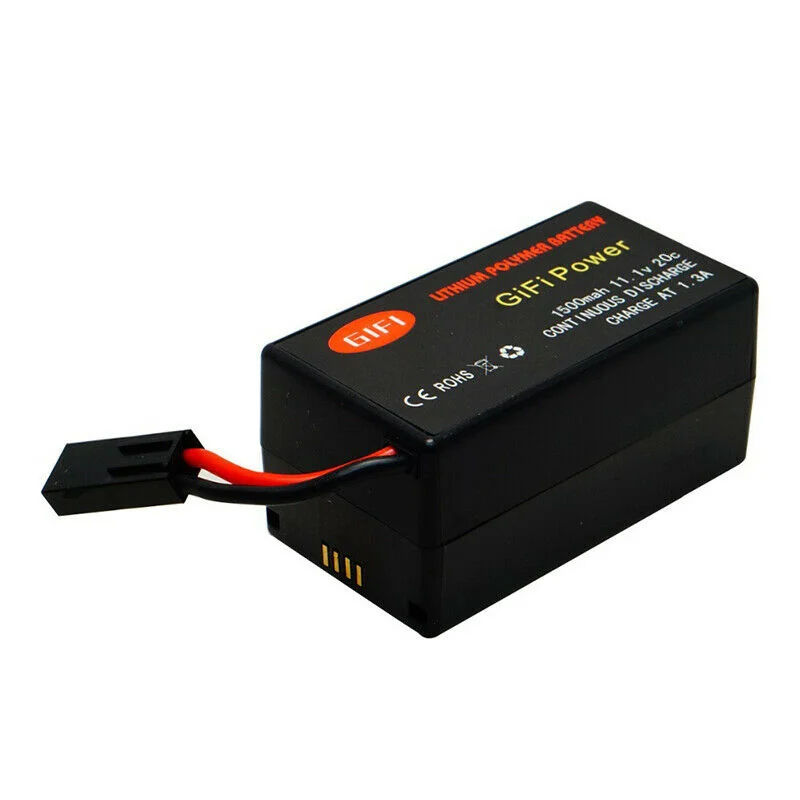 1/2/3/5 uds 11,1 V 1500mAh 20C reciclable de alta potencia de la bater&iacute;a LiPo dise&ntilde;ado para Parrot AR Drone 2,0 Quadcopter el tiempo de vuelo de largo-3