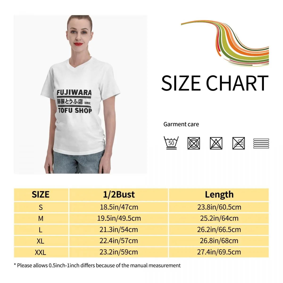 

Anime Fans Fujiwara Takumi 6 womens T Shirts Version to good build V-neck T-shirt with short sleeves