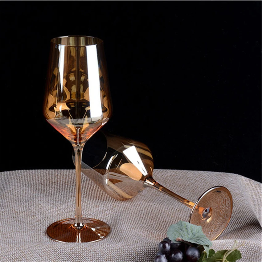 1500 мл Золотой графин ручной работы с кристаллами красного вина бренди