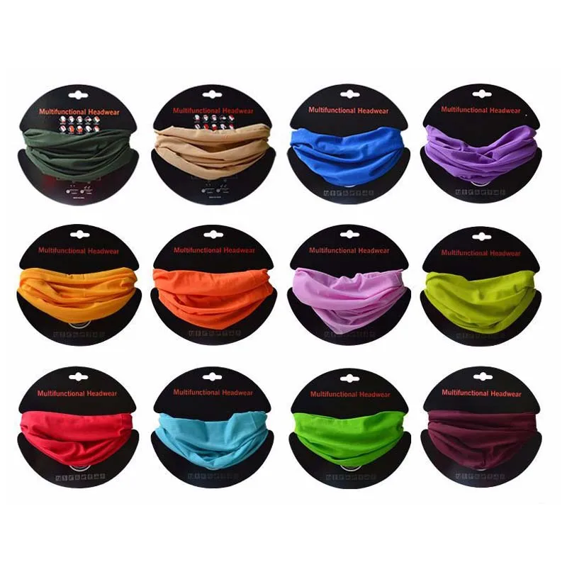 

Outdoor Magic Headband Elastic Seamless Cycling Bandana Neck Gaiter Scarf UV Resistence Sport Headwear