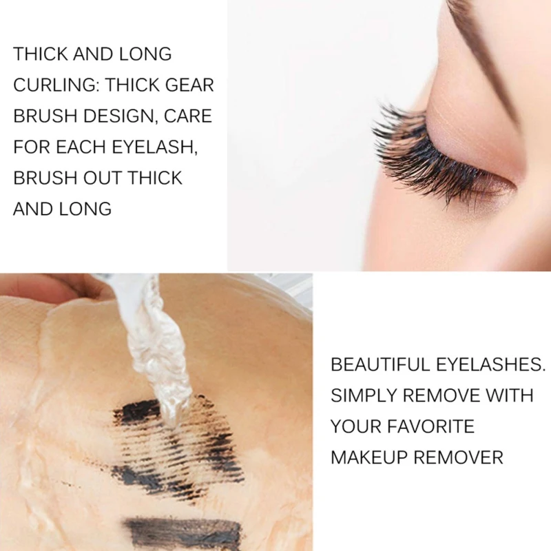 4d Тушь для ресниц водоСТОЙКАЯ не-dizzy окрашивание длительная завивка плотная